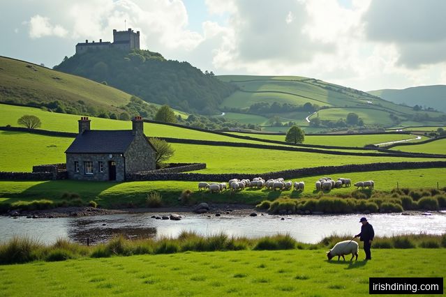 The Influence of Ireland's Geography on Its Food